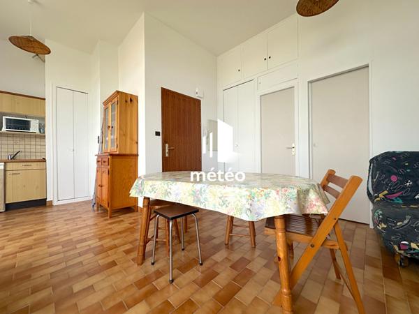 Appartement T2 28.35m² avec vue sur mer