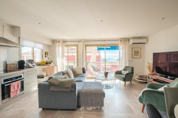 Cagnes-sur-Mer - Quartier de la Pinède - Vue mer