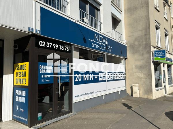 Location Local commercial 2 pièces 55 m² - 38 40 RUE DU GRAND FAUBOURG Chartres 28000