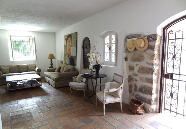 BAR SUR LOUP - Ancienne bergerie en pierres superbement restaurée - vue mer panoramique