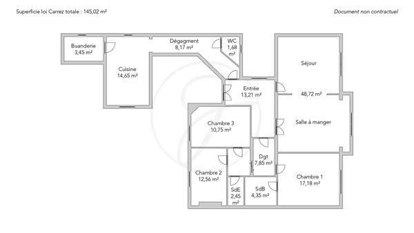 Appartement Paris 16e - SPONTINI / LONGCHAMP