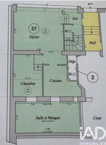 Appartement à vendre 3 pièces 80 m² Puteaux