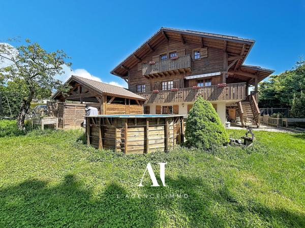 Maison individuelle 178m² -  5 Chambres - Jardin - Piscine - Garage - Cessy 01170