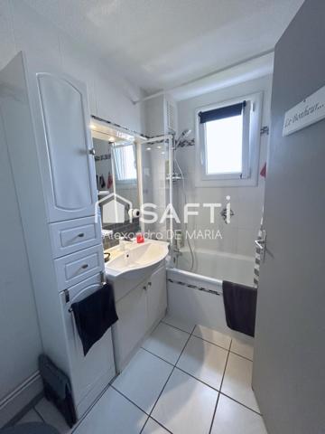 appartement t2 rénové et climatisé vue étang