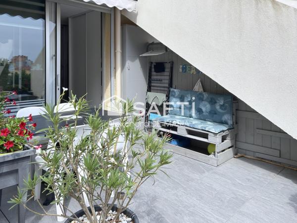 appartement t2 rénové et climatisé vue étang