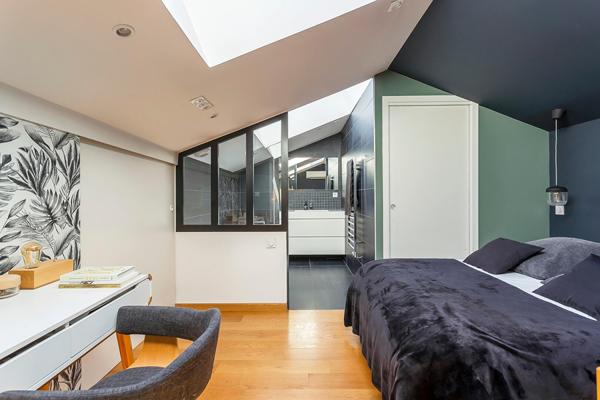 Triplex contemporain comme une maison sur le plateau de St Rambert