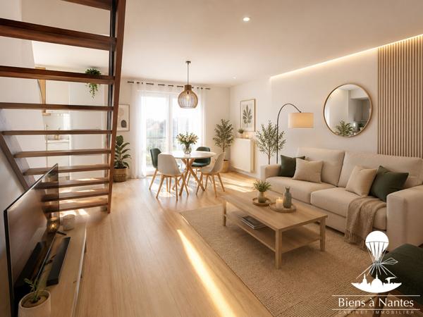 A VENDRE T3 DUPLEX AVEC BALCON NANTES JULES-VERNES , Nantes A VENDRE T3 DUPLEX AVEC BALCON NANTES JULES-VERNES , Nantes