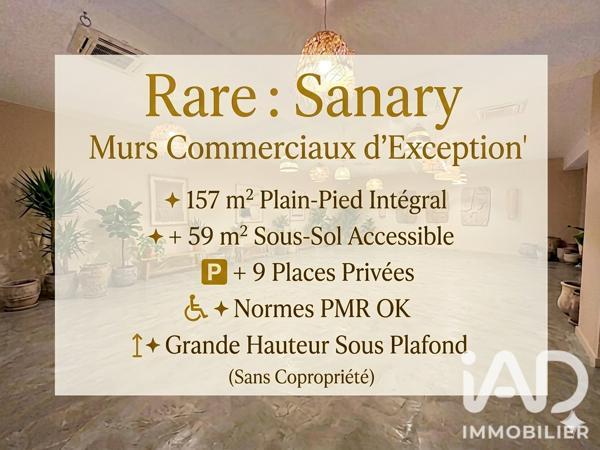 Murs commerciaux  à vendre 157 m² Sanary-sur-Mer
