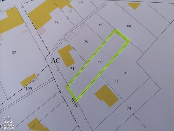 Tremont sur Saulx, parcelle de terrain à bâtir d'une surface de 840m2