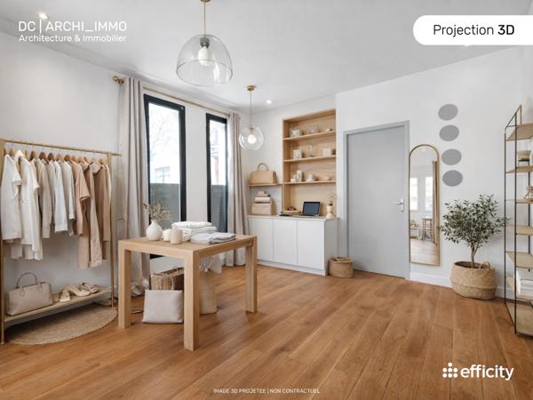 Local Commercial 1 pièce - 22 m²