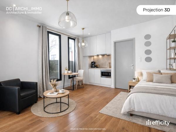 Local Commercial 1 pièce - 22 m²