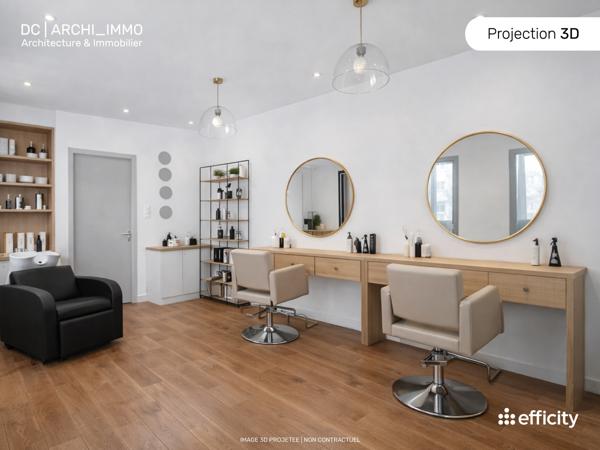 Local Commercial 1 pièce - 22 m²