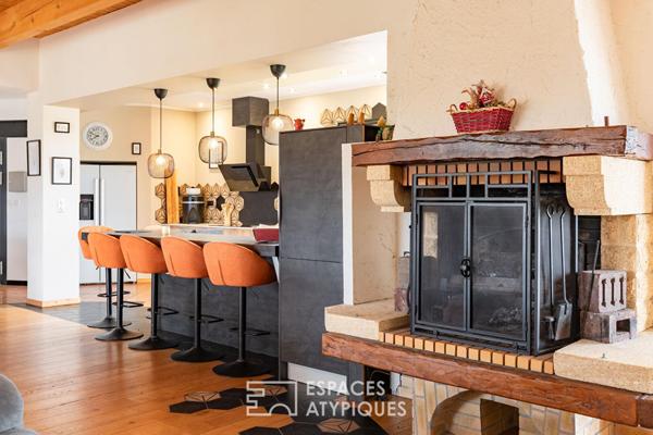 Maison d’architecte avec piscine proche de Saint Gaudens