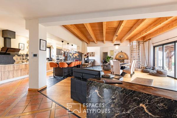 Maison d’architecte avec piscine proche de Saint Gaudens