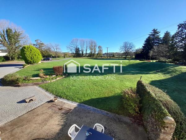 Corps de ferme magnifiquement rénové 140m2, 3 chambres, dépendance et terrain