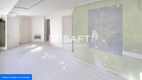 Alco: Local Commercial 76 m² + Garage – Emplacement Idéal à Proximité du Tramway