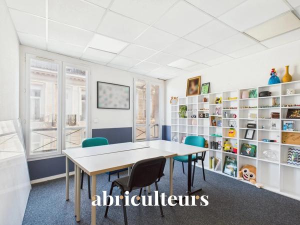 Bureau agile de 99m² (Divisibles à partir de 14m2) en vente au quartier Fondaudège à Bordeaux (33000)