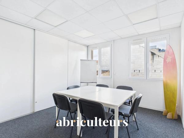 Bureau agile de 99m² (Divisibles à partir de 14m2) en vente au quartier Fondaudège à Bordeaux (33000)
