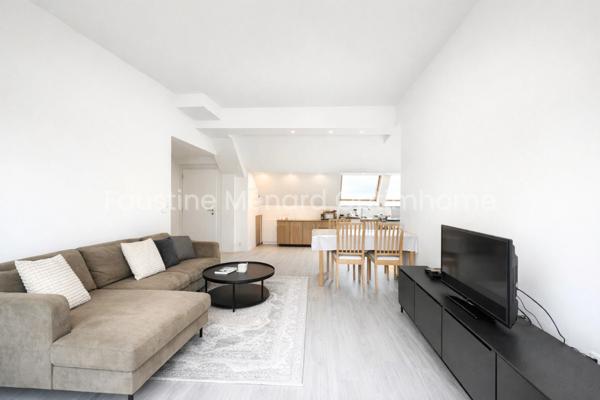 EXCLUSIVITE - 76 m², dernier étage rénové avec extérieur, parking sécurisé et cave - 15mn de Paris