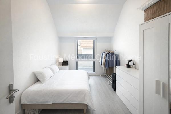 EXCLUSIVITE - 76 m², dernier étage rénové avec extérieur, parking sécurisé et cave - 15mn de Paris