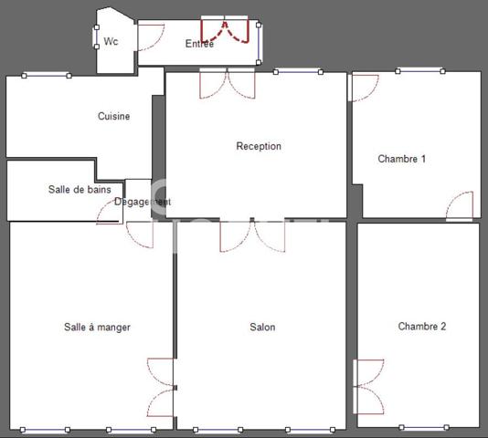 Paris III- Enfant Rouge : Appartement 5 pièces - 125m²