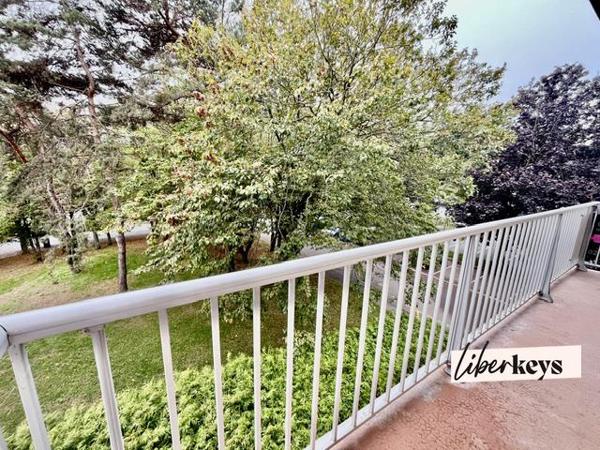 Appartement 4 chambres balcon plein Sud vue dégagée verdure, 2 min panneau Caen
