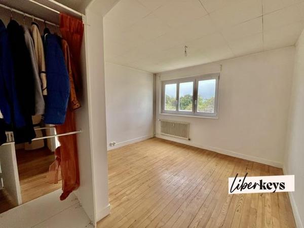 Appartement 4 chambres balcon plein Sud vue dégagée verdure, 2 min panneau Caen