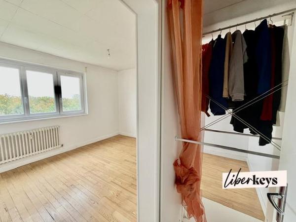 Appartement 4 chambres balcon plein Sud vue dégagée verdure, 2 min panneau Caen
