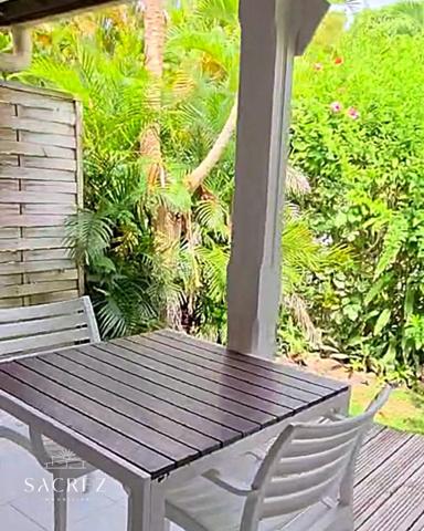 Appartement meublé 2 chambres avec jardin privatif – Belfond Sainte-Anne