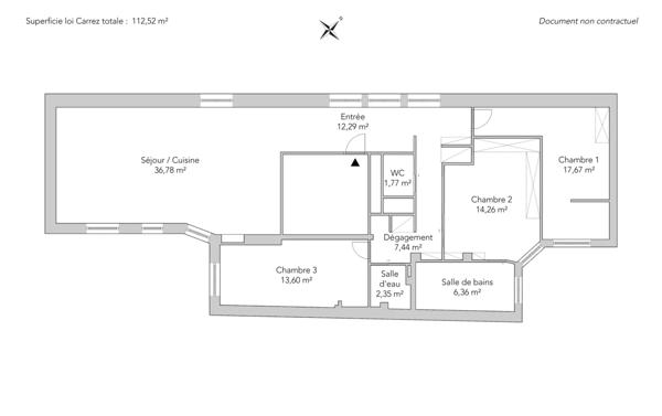 Appartement Paris 18e - RUE ORDENER / DAMREMONT