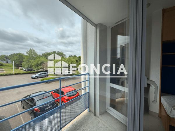 Location Studio meublé 18.76 m² - APPARTEMENT N°121 Bruz 35170