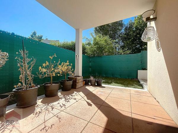 A VENDRE MARSEILLE 13014 HAUTEUR DE ST MARTHE RESIDENCE RECENTE APPARTEMENT T3 JARDIN TERRASSE GARAGE PARKING