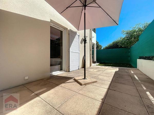 A VENDRE MARSEILLE 13014 HAUTEUR DE ST MARTHE RESIDENCE RECENTE APPARTEMENT T3 JARDIN TERRASSE GARAGE PARKING