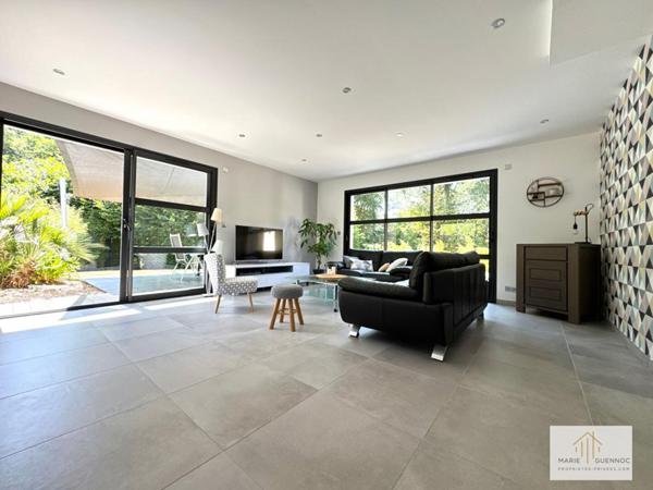 Maison contemporaine sur terrain de 1000m2  - Calme absolu et beaux volumes