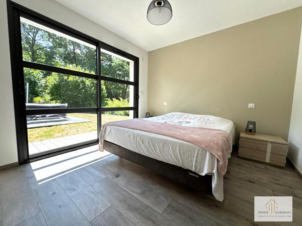 Maison contemporaine sur terrain de 1000m2  - Calme absolu et beaux volumes