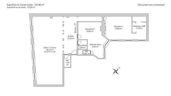 Appartement Paris 17e - BATIGNOLLES