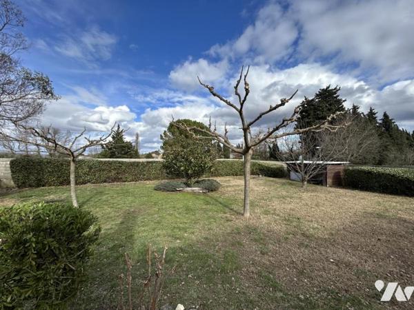 Malataverne, maison de plain pied 90m2 hab. , parcelle 941m2.