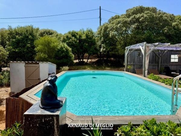 Propriété au calme dans la campagne bonifacienne