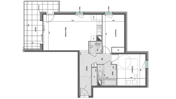 Appartement à vendre 3 pièces 67 m² Thonon-les-Bains