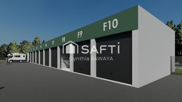 BOX/GARAGE NEUF À BISCARROSSE – INVESTISSEZ OU GAGNEZ EN ESPACE!