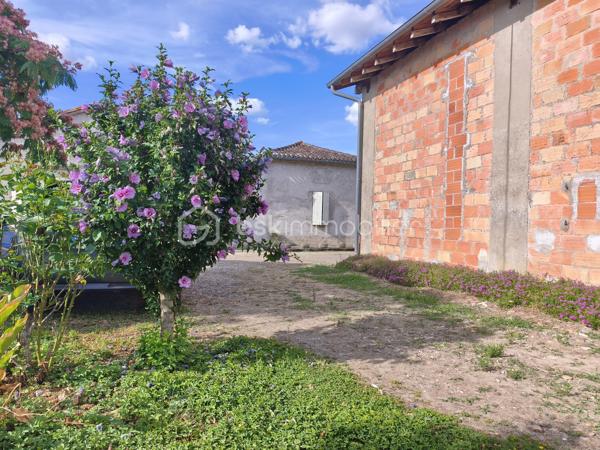 Cette maison de campagne vous attend, avec ses trois chambres (15, 15 et 20 m² environ), sa cuisine spacieuse (26 m² environ), sa salle-à-manger et son salon, salle d'eau et toilette. 
Sa grande véranda vous servira également de cuisine d'été.
Un cave complète le bien et ses deux hangar/séchoir à tabac. (59 et 80 m² environ).
Le terrain est quasi plat, avec un puits pour arroser le potager, le verger, et vos plantes ! Une partie de la parcelle est encore en zone constructible.

Isolation en laine de verre déroulée sur hourdis en 2016, isolation mur, double vitrage, volets bois, chauffage par PAC A/A de 2014, VMC, tout à l'égout, puits fonctionnel.

Une visite s'impose !
Votre conseillère est disponible 7/7 Jours.