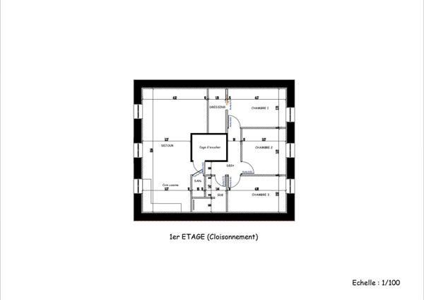 Appartement 4 pièces 3 chambres avec jardin de 50m² au coeur Centre ville de La Crau