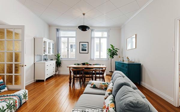 Appartement à vendre    2 pièces • 63 m2 Lyon 1