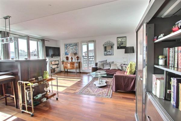 Appartement Villeneuve La Garenne 3 pièces 66.01 m2 + balcon de 10,35m2