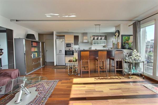 Appartement Villeneuve La Garenne 3 pièces 66.01 m2 + balcon de 10,35m2