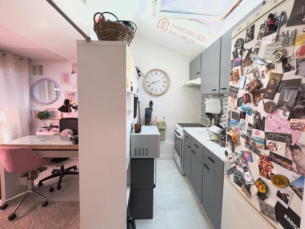 Nantes Sud Maison 39 m² rénovée , Garage, Impasse calme, Busway & Parc