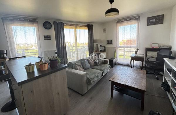 Appartement 3 pièces et 2 chambre avec balcon et vue sur la cathédrale