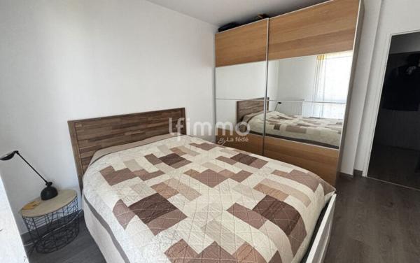 Appartement 3 pièces et 2 chambre avec balcon et vue sur la cathédrale