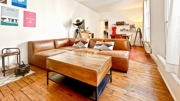 A VENDRE CHARMANT 2/3P 65M2 CALME ET LUMINEUX GONCOURT CANAL ST MARTIN PARIS 10E