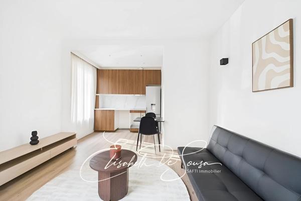 Deux pièces rénové au RCH d'une petite copropriété